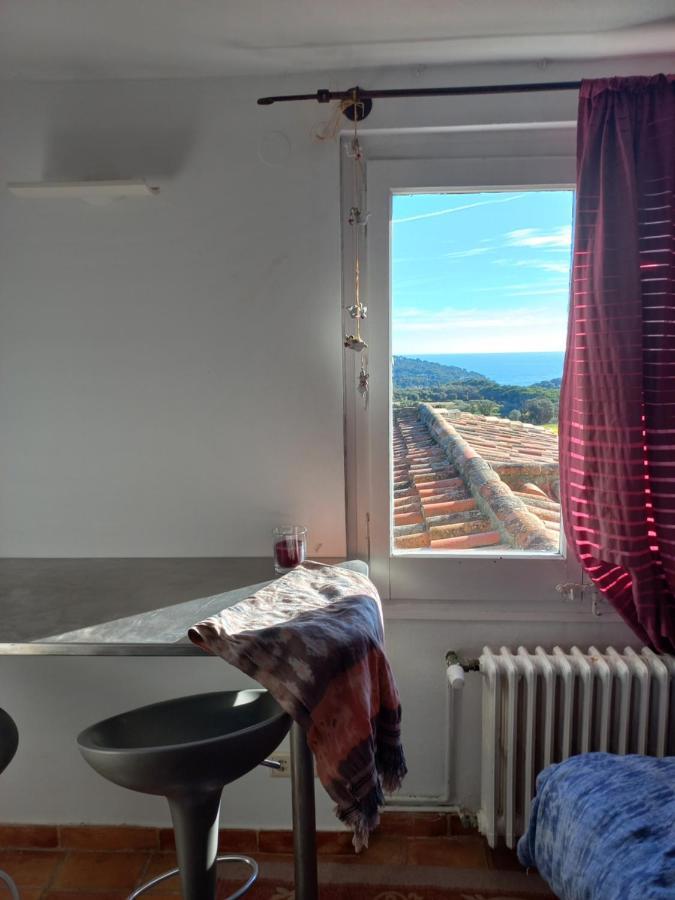 Estudio Vistas Al Mar Tamariu Y Bosques De Begur Exteriör bild